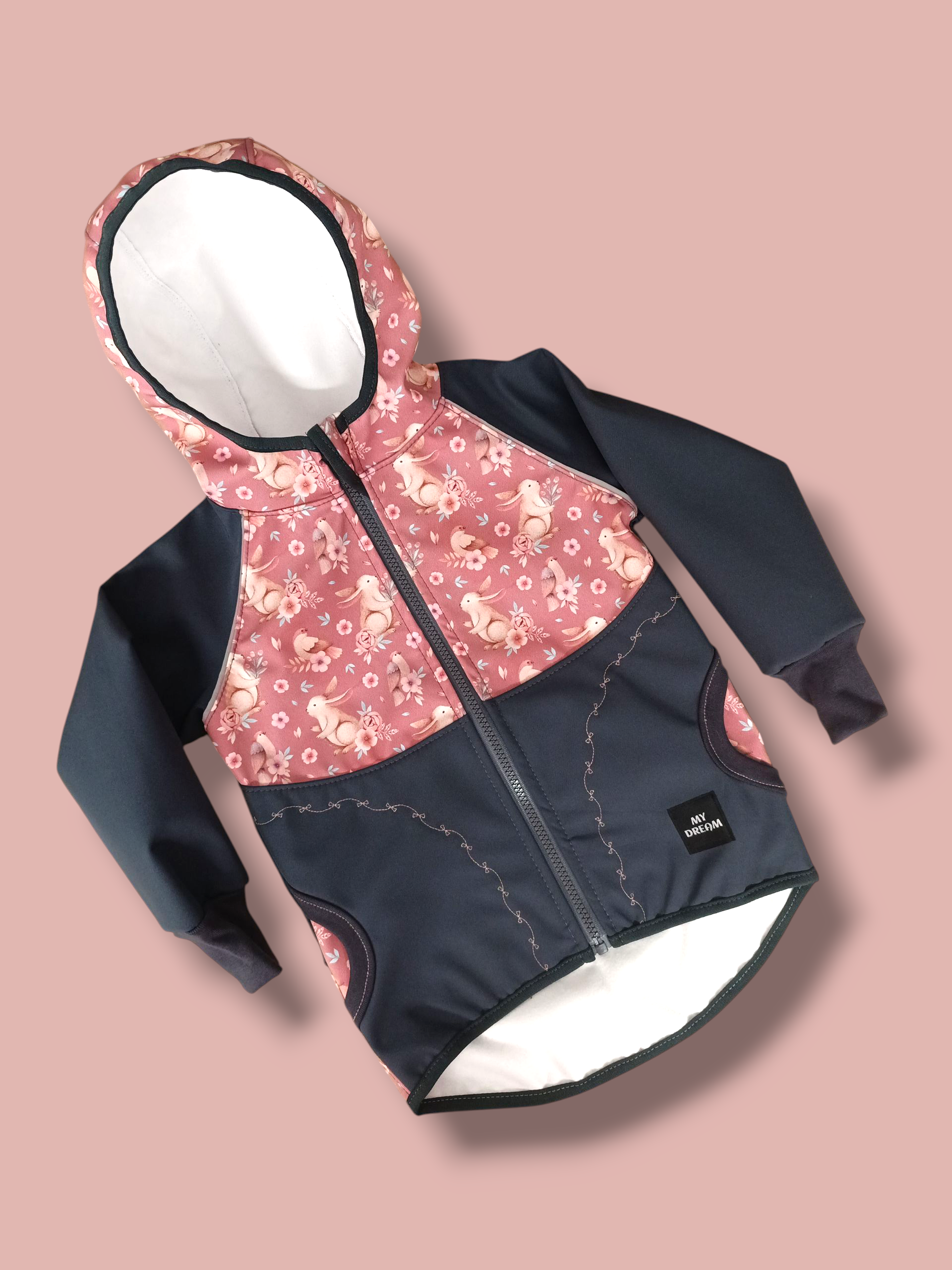 Bunda s fleesem (možnost jiných barev)