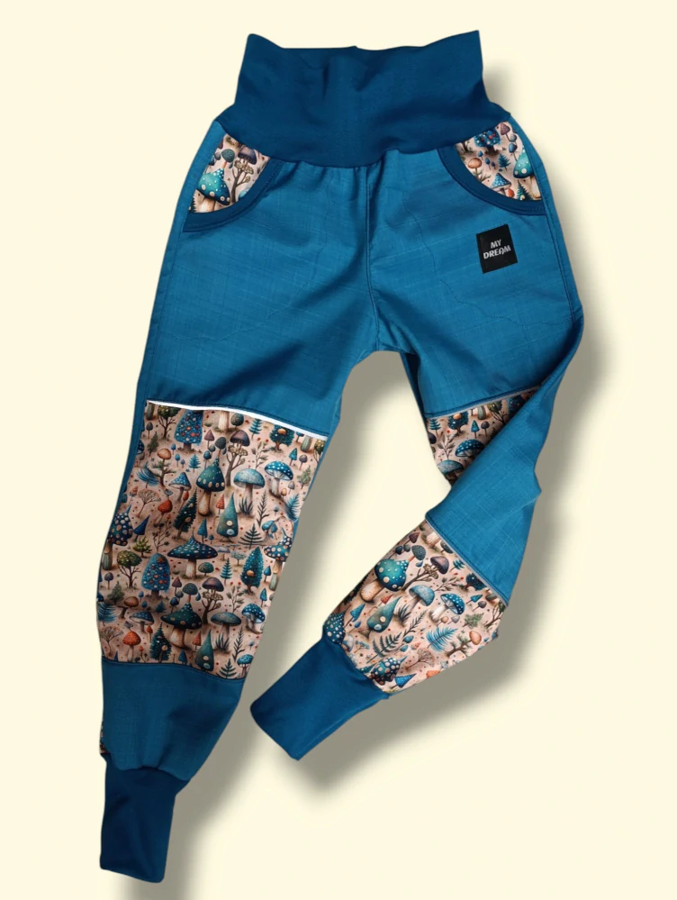 Bunda a kalhoty jarní softshell vel.116