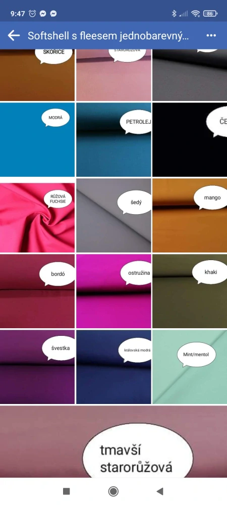 bunda a kalhoty  s fleesem ( více barev na výběr)