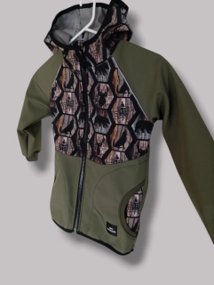 Bunda softshell s fleesem (více možných barev)